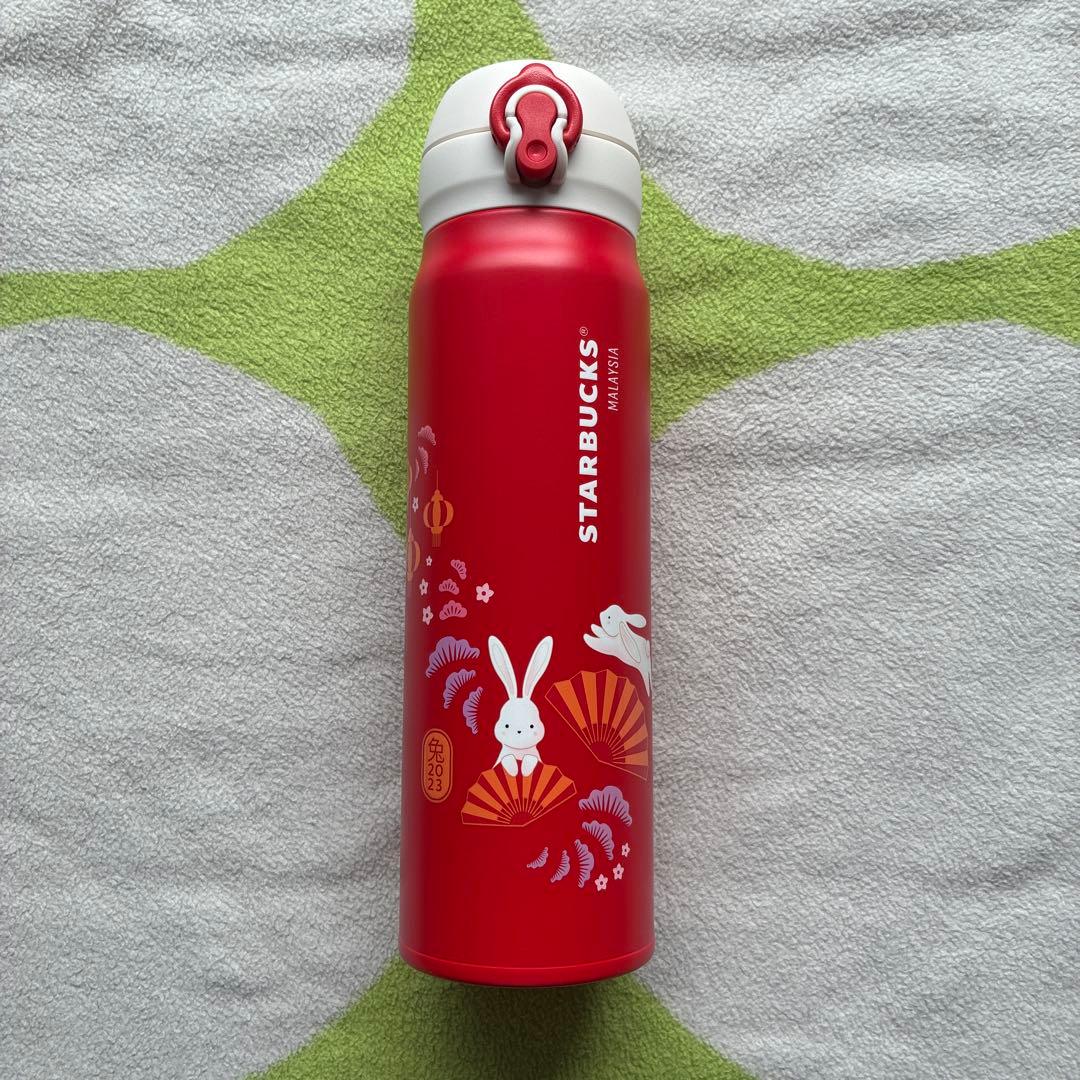STARBUCKS うさぎデザイン水筒　サーモス　マレーシア