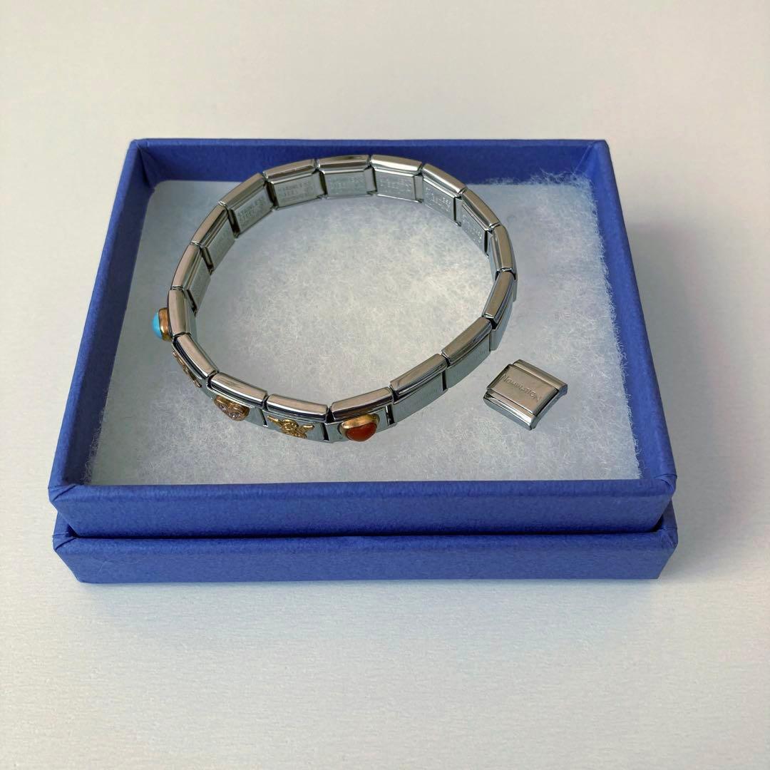 NOMINATION ノミネーション　ブレスレット　ターコイズ　天使　ハート