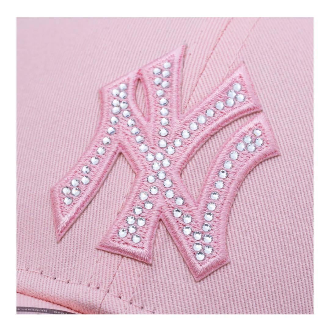 ꒰ 未開封 ꒱ ニューエラ 9FORTY ラインストーン ピンクレモネード ♡