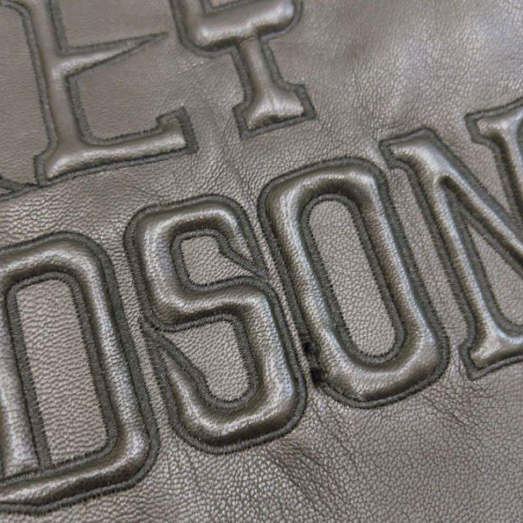 ハーレー　ライダースジャケット　シングル　ハーレーダビッドソン