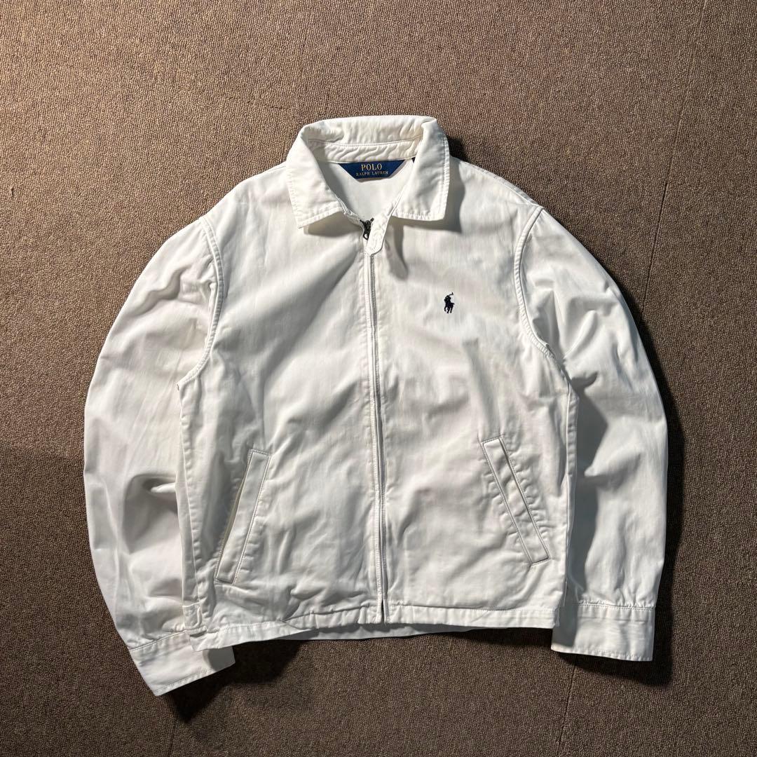 POLO RALPH LAUREN スイングトップ ドリズラージャケット 白