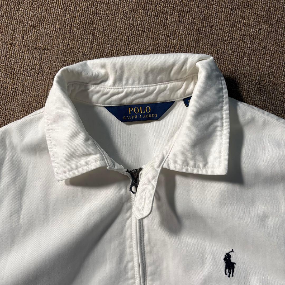 POLO RALPH LAUREN スイングトップ ドリズラージャケット 白