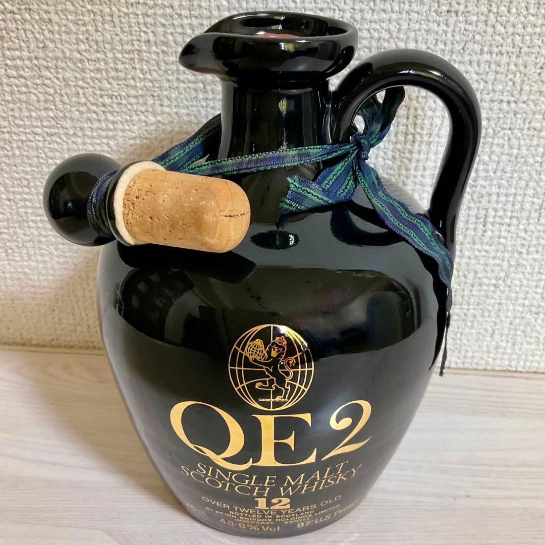 限定品 QE2 クイーンエリザベス2世 ウイスキー シングルモルト 12年 陶器