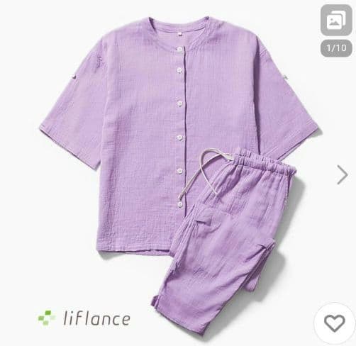 夏用ガーゼパジャマ liflance リカバリーウェア＆コンバーススニーカー