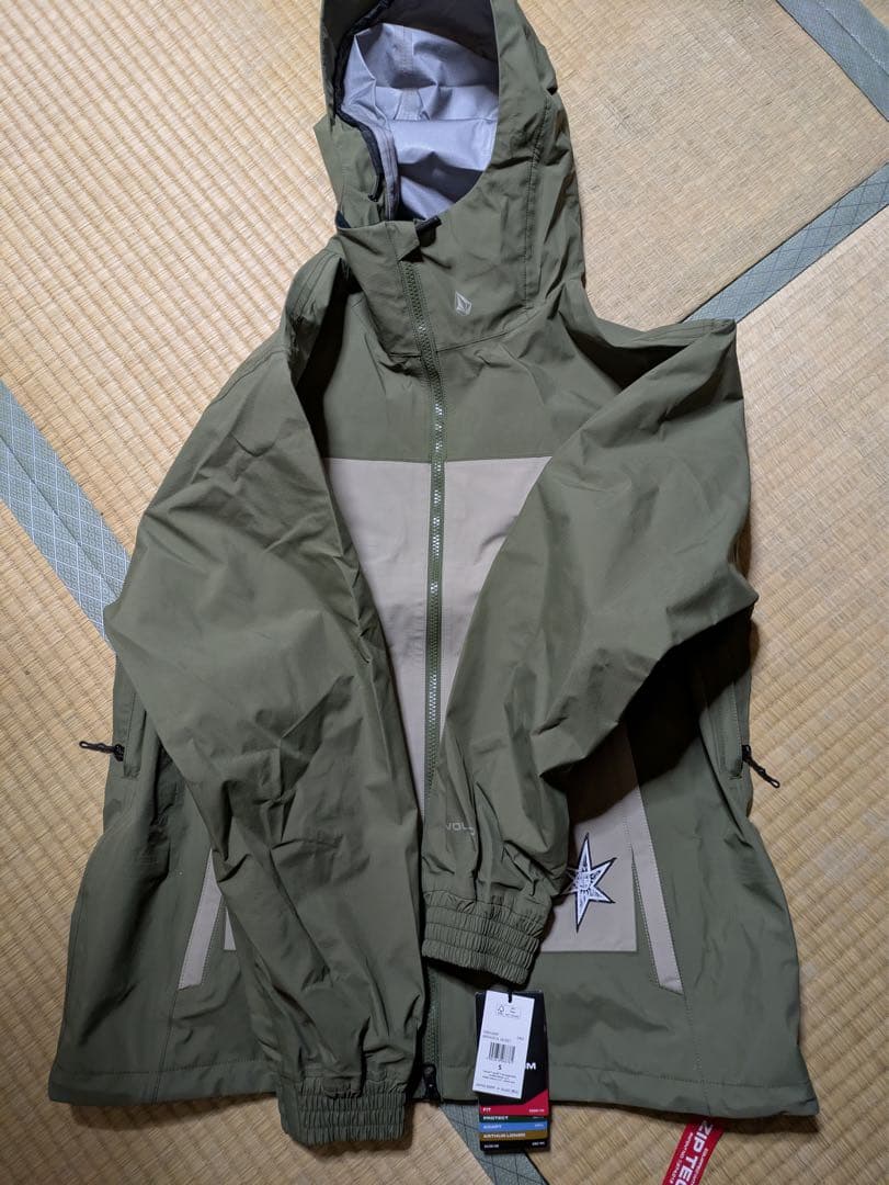 スノーボード Volcom Arthur 3L Jacket S DKO