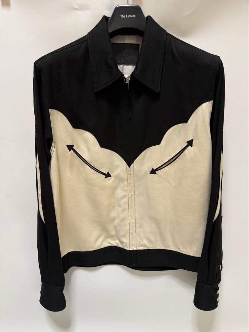 ジャケット・アウター The Letters WESTERN CUT OUT ZIP JACKET