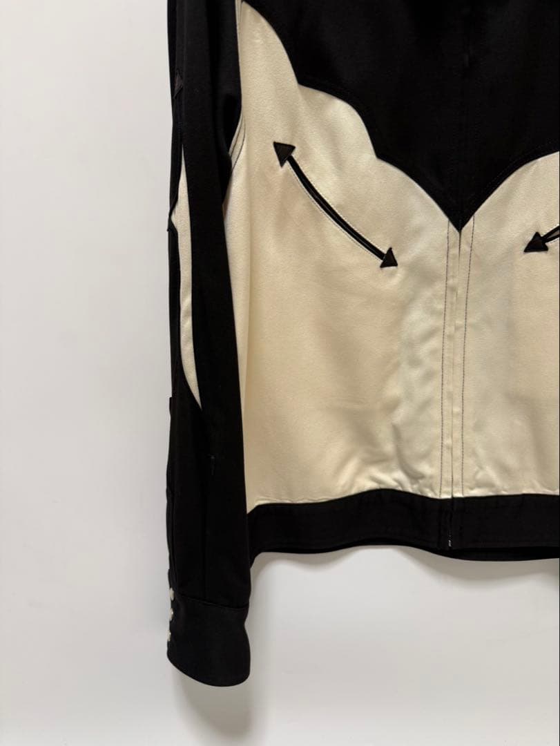 ジャケット・アウター The Letters WESTERN CUT OUT ZIP JACKET