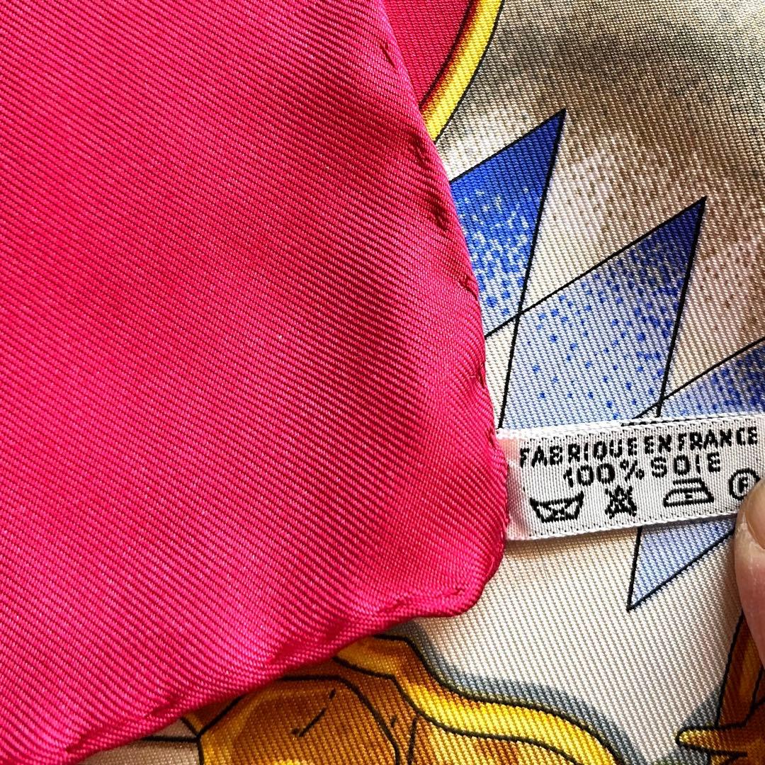 HERMÈS エルメス カレ「BRITISH HERALDRY」シルクスカーフ