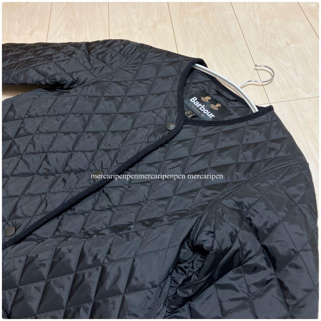 Barbour バブアー キルティング ロング コート サイズ10