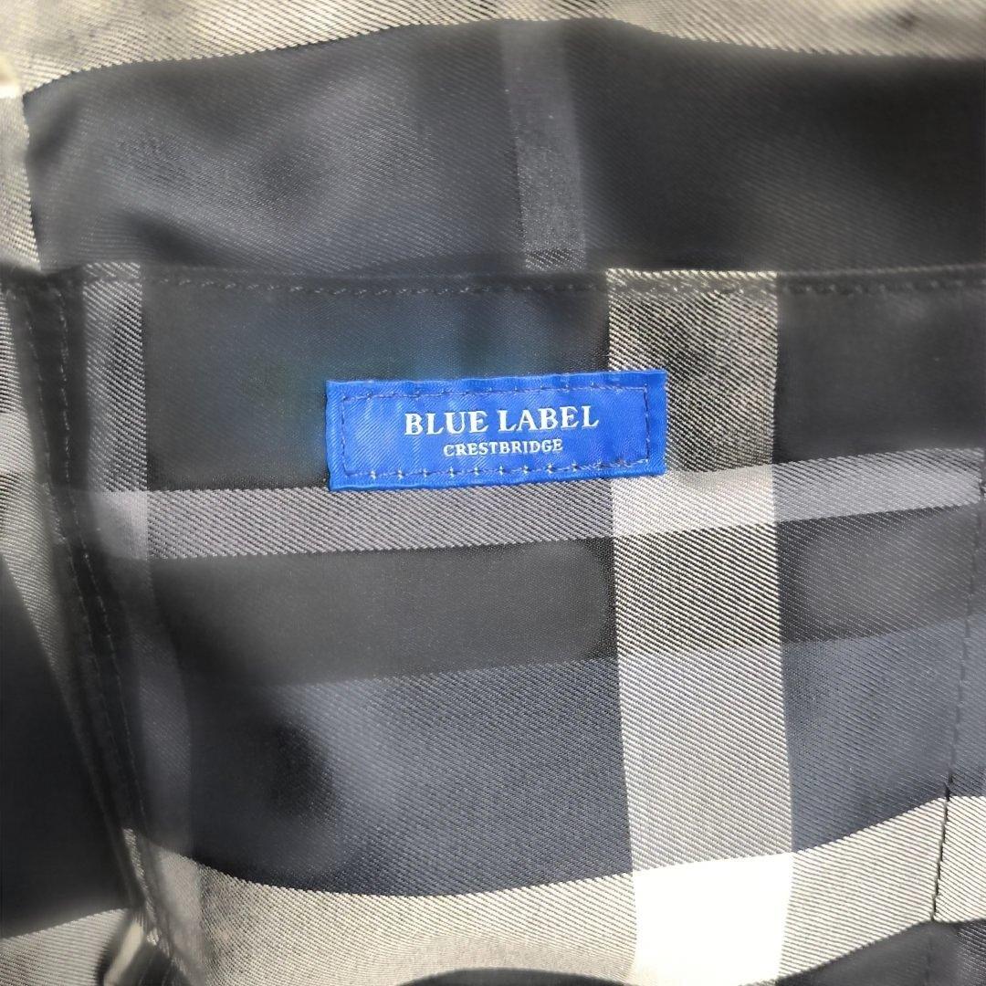 美品✨ ブルーレーベルクレストブリッジ トートバッグ レザー 肩掛け A4可 黒