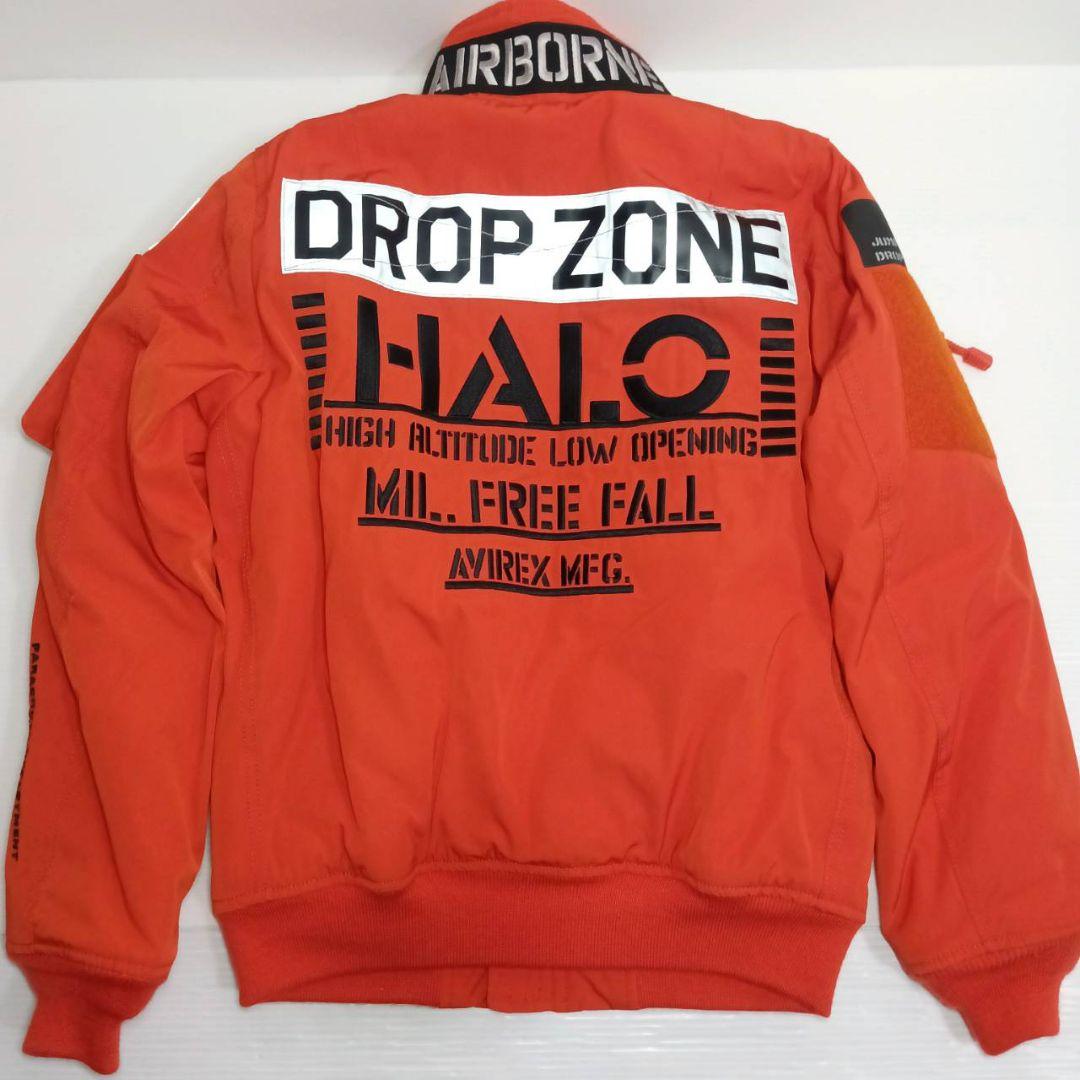 AVIREX MA-1 モデファイハロ フライトジャケット ブルゾン 美品