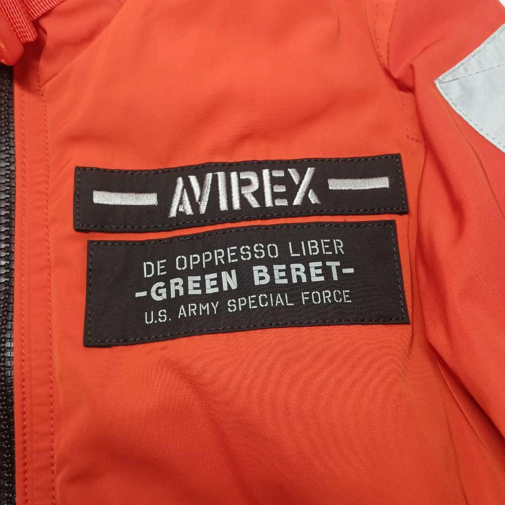 AVIREX MA-1 モデファイハロ フライトジャケット ブルゾン 美品
