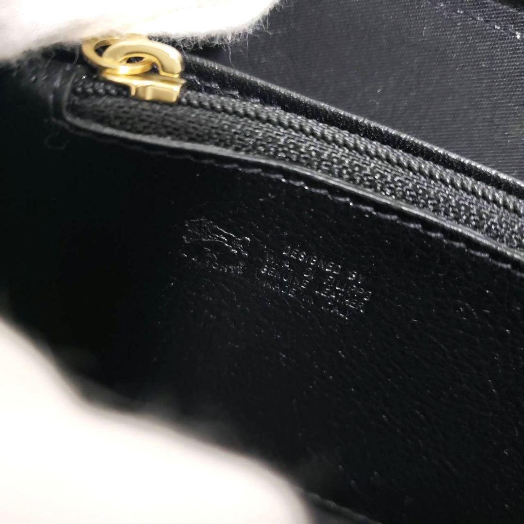 IL BISONTE イルビゾンテ 新品 レザーブラックラウンドファスナー長財布