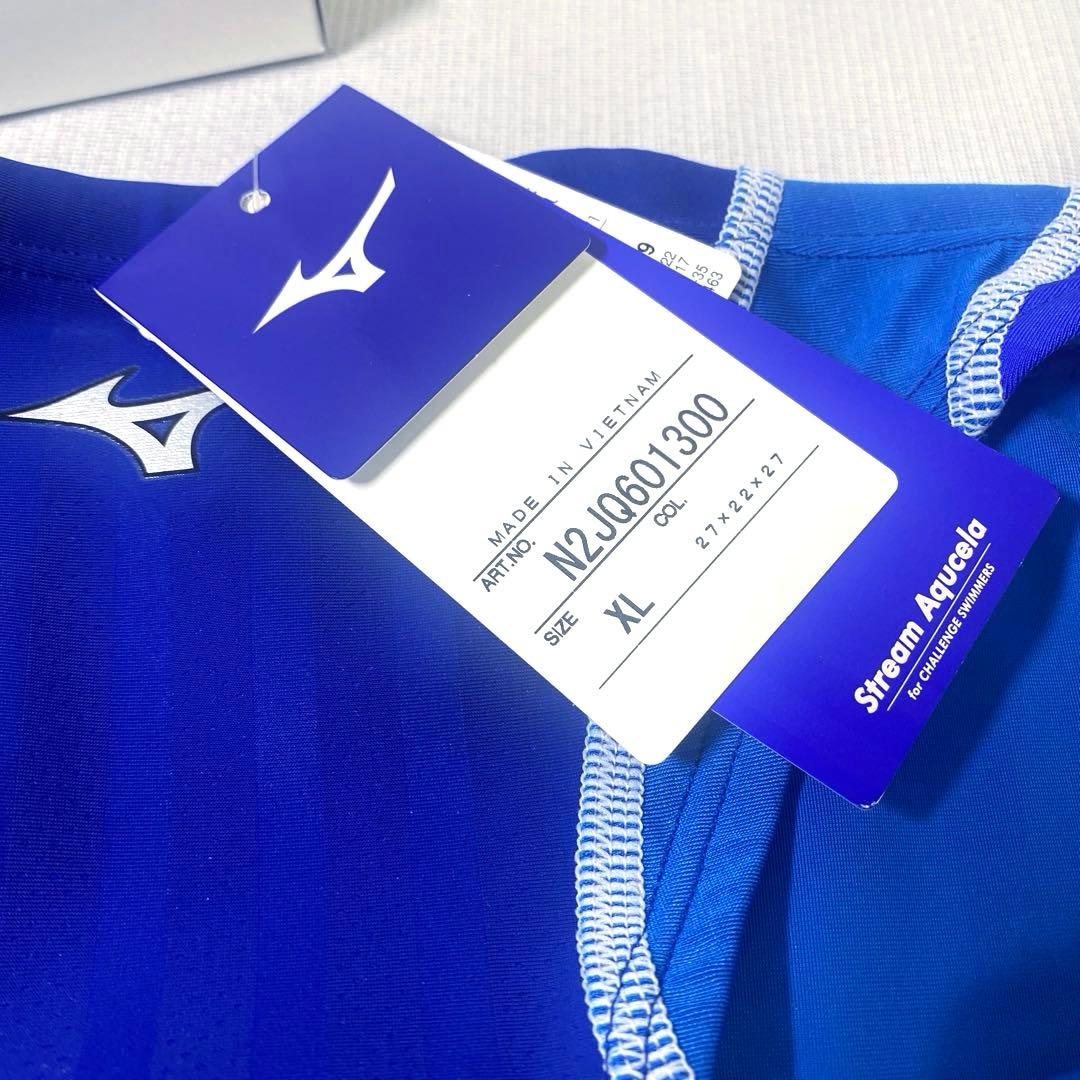 【新品】mizuno 競泳水着　FINA承認　ストリームアクセラ　表記XL