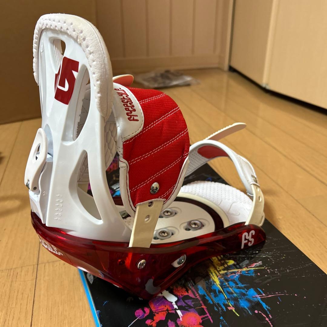 BURTON スノーボード 147㎝　バインディングM 2点セット