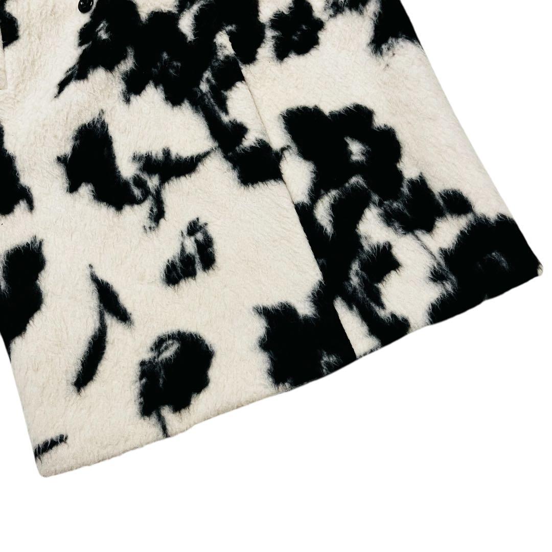 Ameri UND SHADOW FLOWER WOOL COAT アメリ