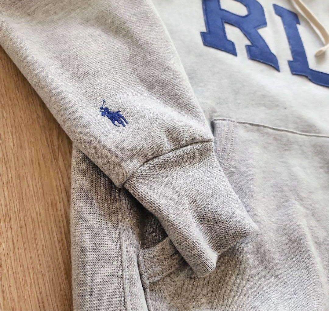Polo Ralph Lauren グレー パーカー RLロゴ【破格】