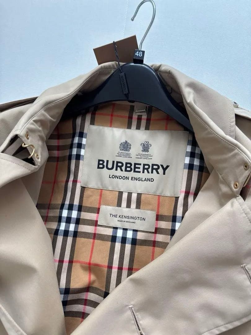 未使用品　BURBERRY ミッドレングス ケンジントン トレンチコート
