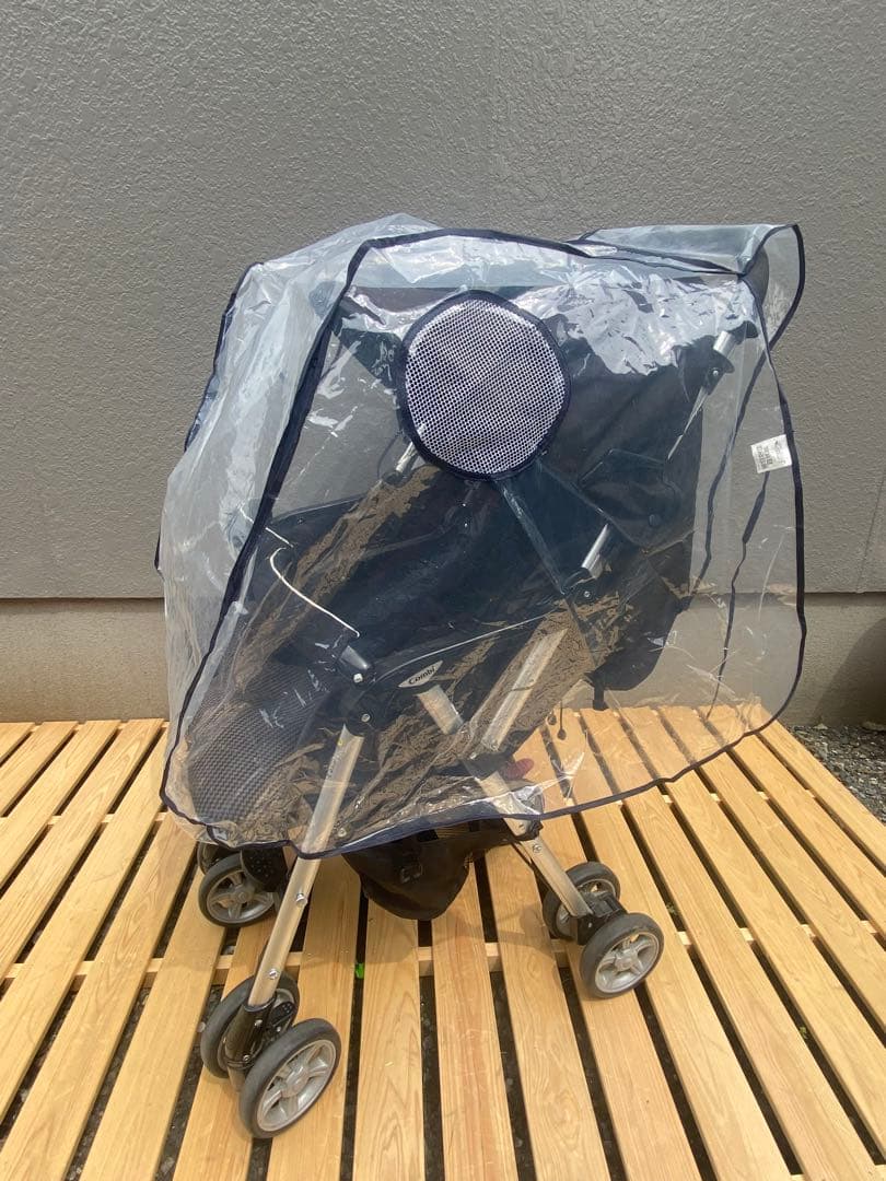 【美品】Combi コンビ ツインスピン GC 2人乗り ベビーカー 双子 兄弟