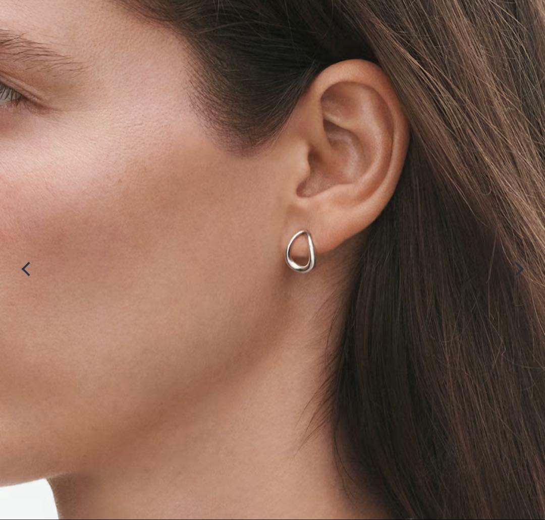 ジョージジェンセン　オフスプリング　ピアス　シルバー