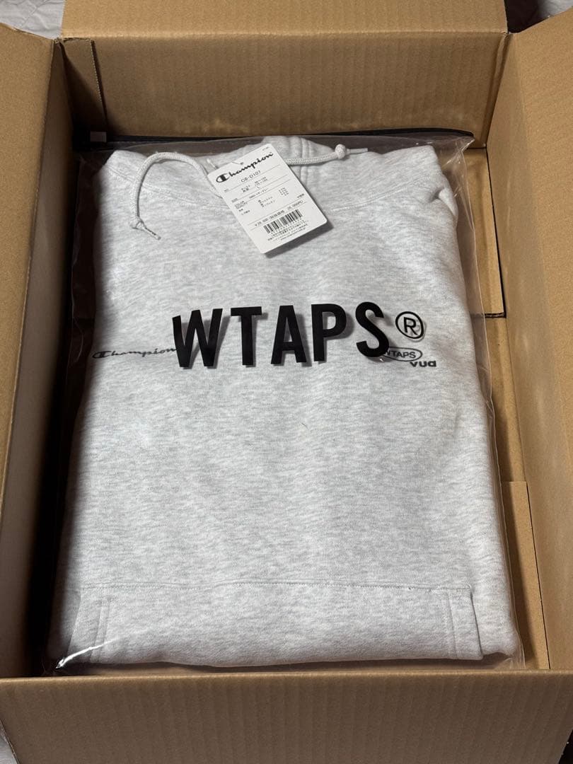 WTAPS x Champion Academy パーカー Lサイズ　グレー