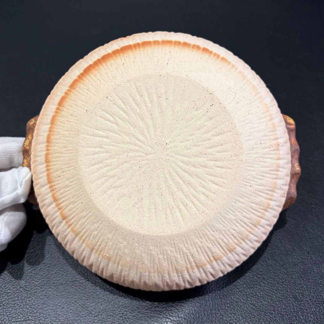 【未使用＊希少品】伊賀焼　長谷製陶　1人用土鍋　4点セット　直火鍋　当時物