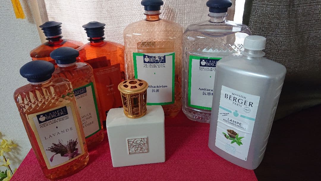 Lampe Berger ランプベルジェ オイル7本とランプセット