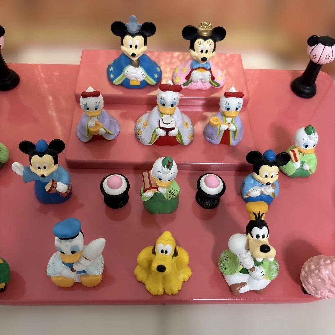 ディズニー 雛人形 ミッキー ミニー 段飾り15人 吉徳 Disney