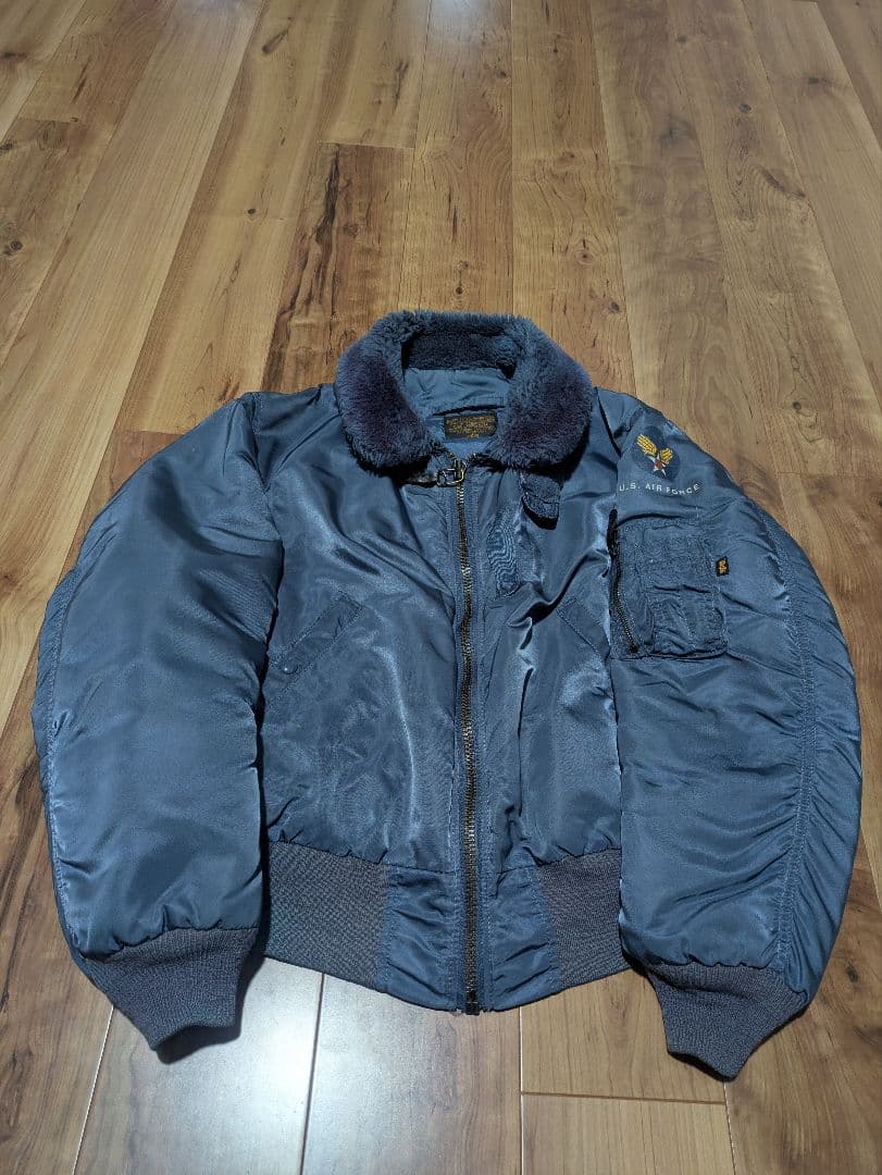 ALPHA INDUSTRIES B-15C 50s復刻 USA製　M