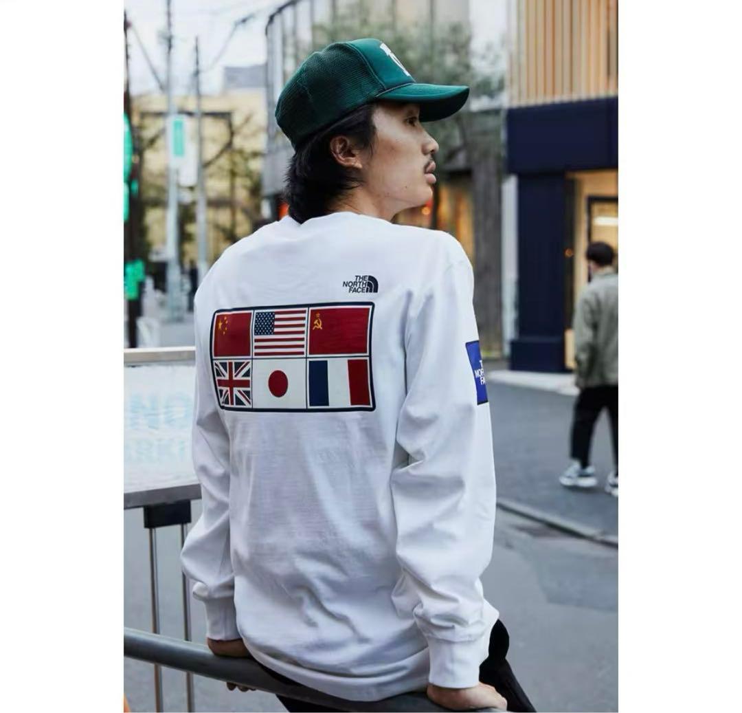レア】週末値下ノースフェイス ロングスリーブ トランスアンタークティカ ティー