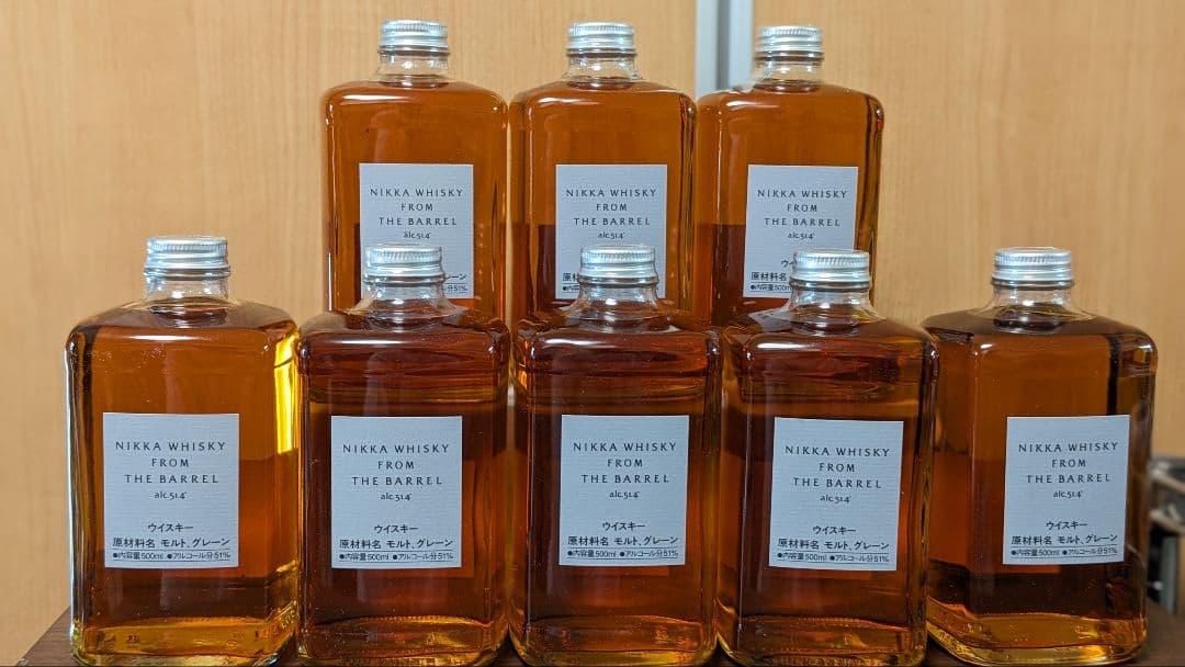 フロム・ザ・バレル8本セット　ニッカ　フロムザバレル　ウイスキー