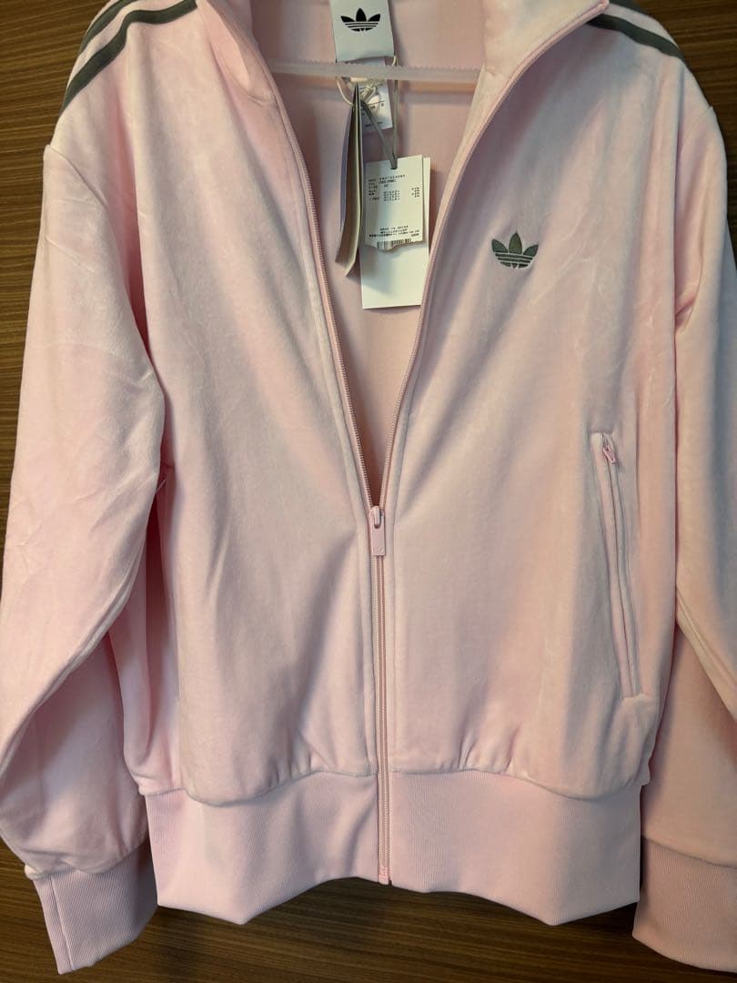 スナイデルadidas ピンク ベロアジャージXS