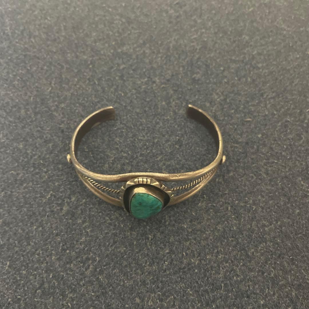 ターコイズ シルバー バングル