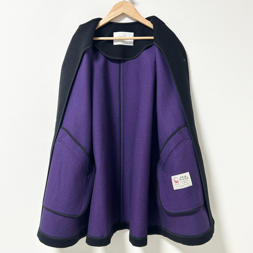 マッキントッシュフィロソフィー　WELBURY NO COLLAR 黒　36