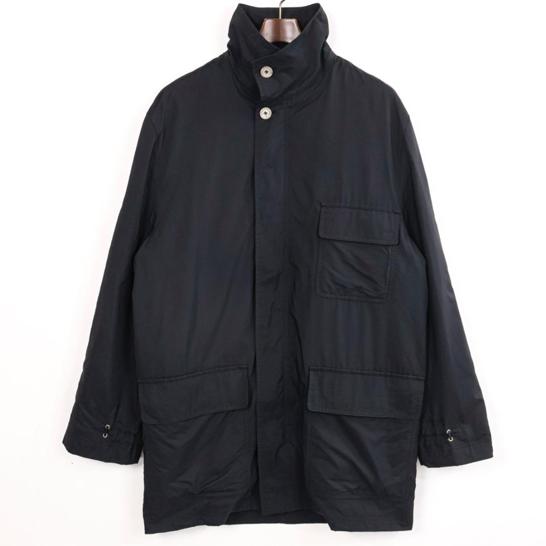 H5446◾️エルメス　インナーウール　フルジップアップコート