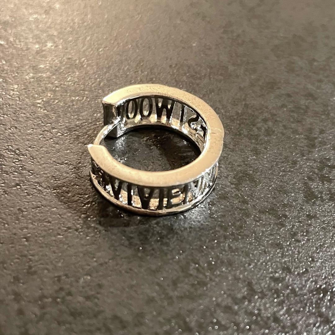 VivienneWestwood シングルフープピアス片耳