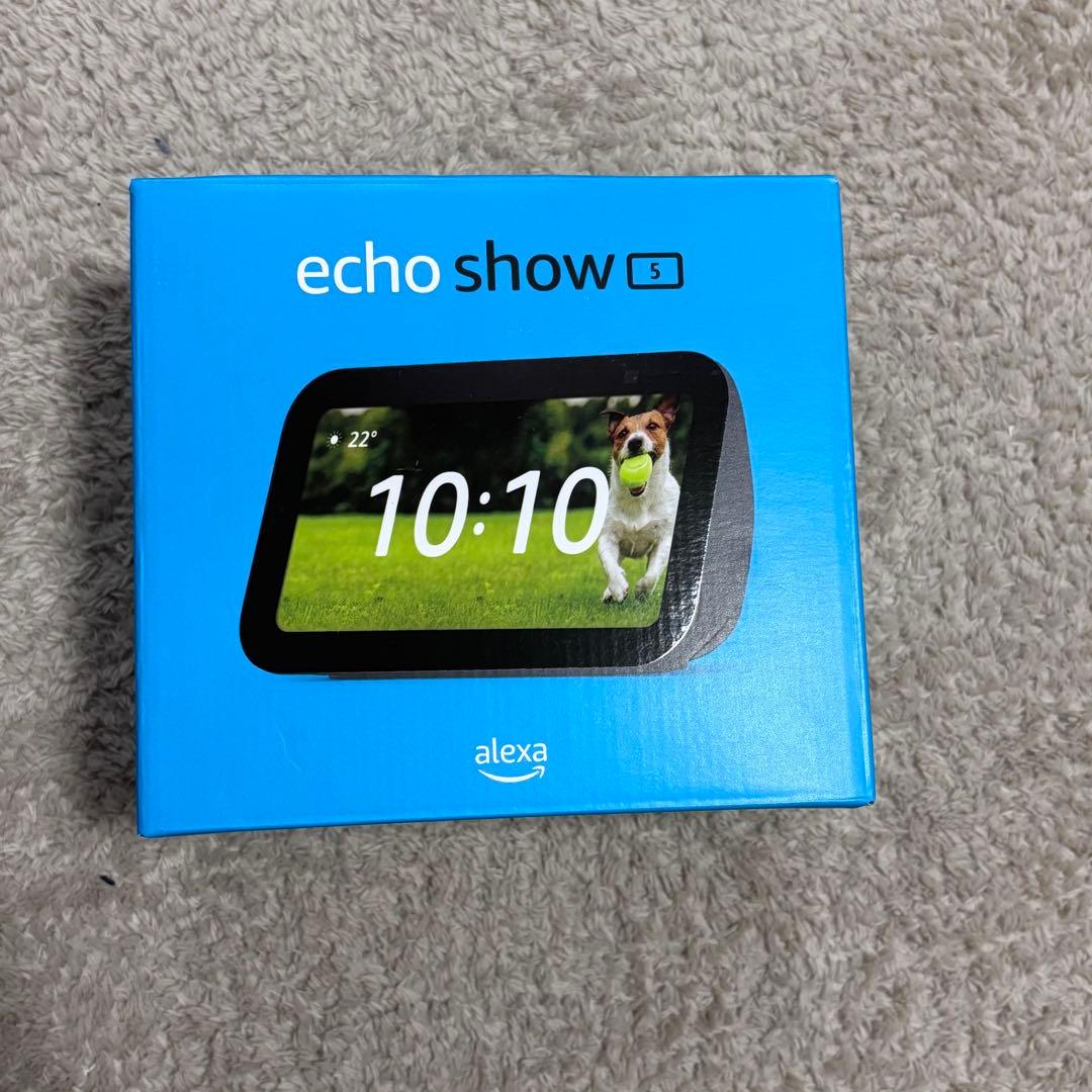 新品未開封　定価12,980円 第三世代　黒Amazon Echo Show 5
