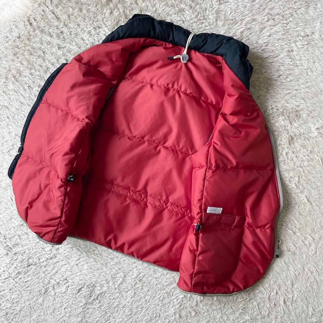 45rpm& 美品 セーラーダウンベスト 2 紺赤