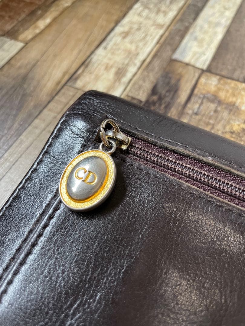 Vintage「Cristian DIOR」CD Logo Wallet