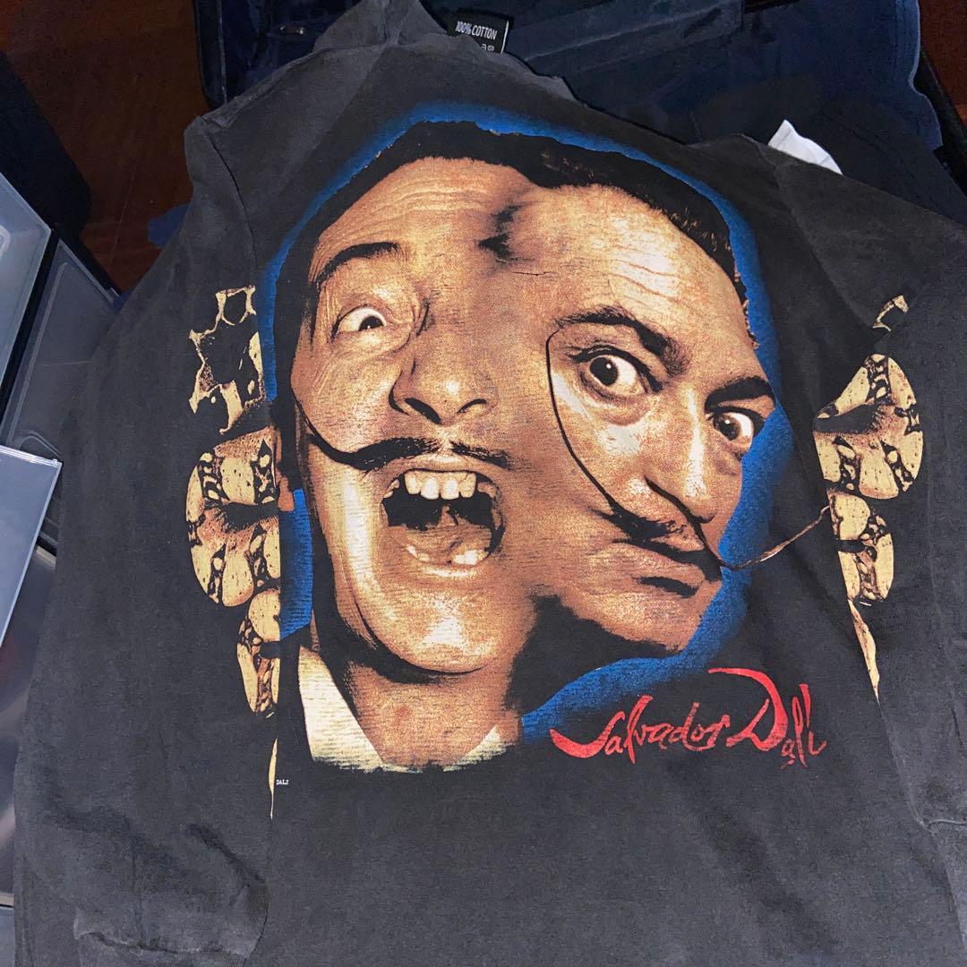 M*a様 サルバドール・ダリ Tシャツ 黒