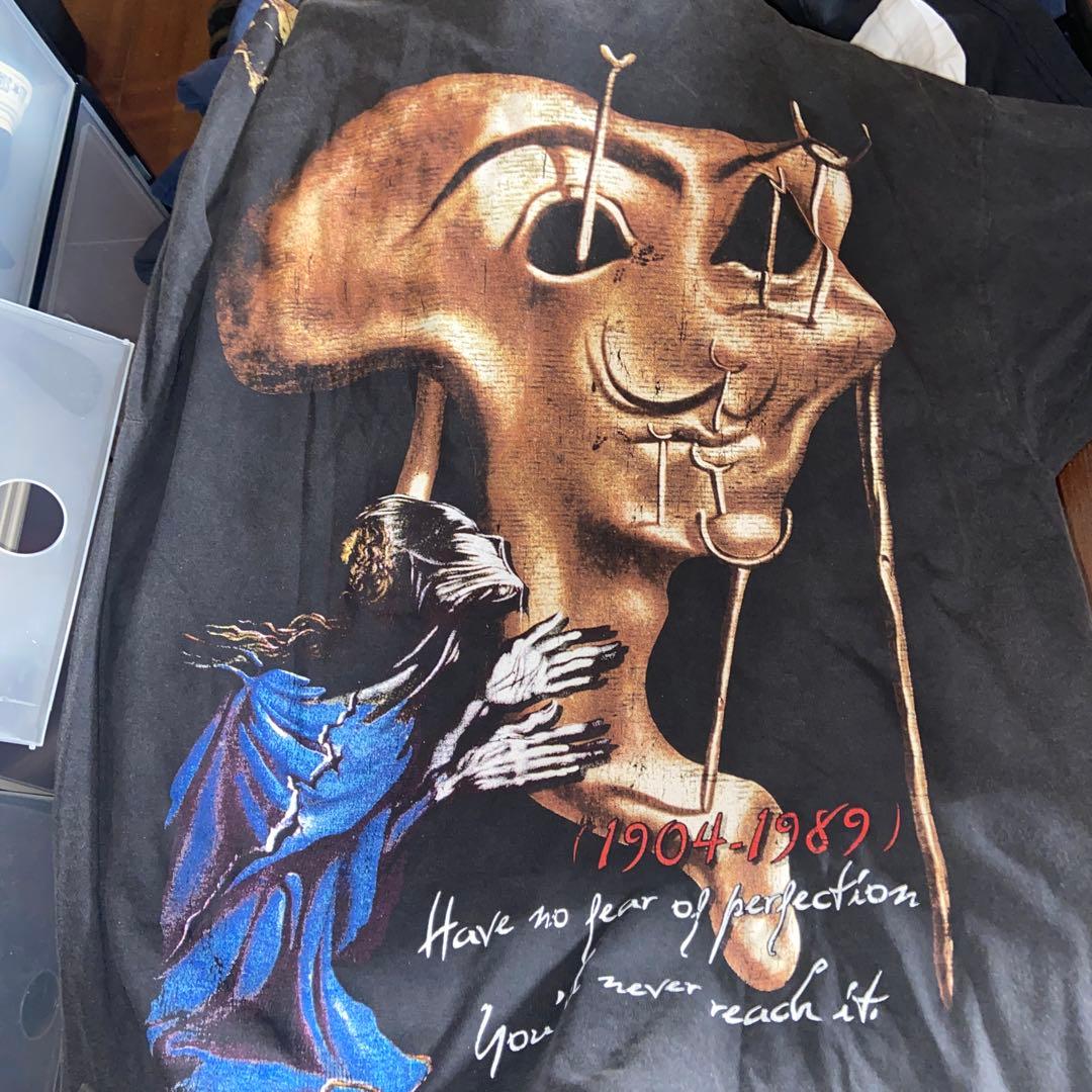 M*a様 サルバドール・ダリ Tシャツ 黒