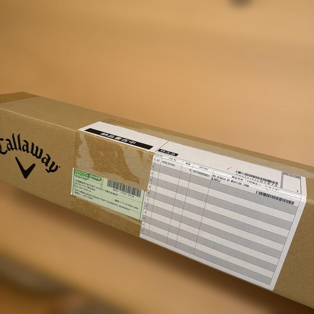 特注2024キャロウェイ X FORGED 5〜P6本 MID115 フォージド