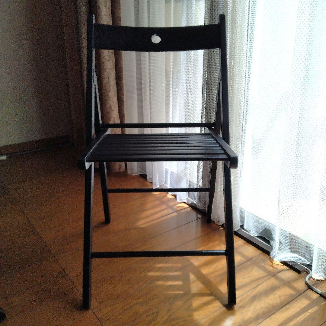 【IKEA イケア】FRÖSVI 木製 折りたたみ椅子 3脚セット