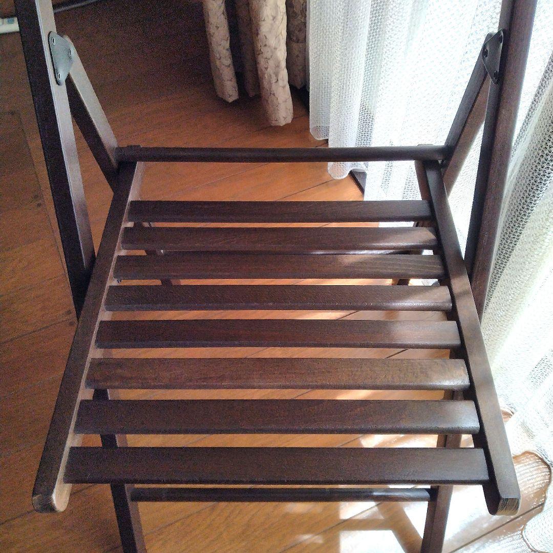 【IKEA イケア】FRÖSVI 木製 折りたたみ椅子 3脚セット