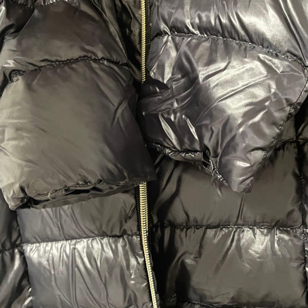 XXLサイズ　ヘルノ　ダウンコート　ロング　ブラック　44 ファー