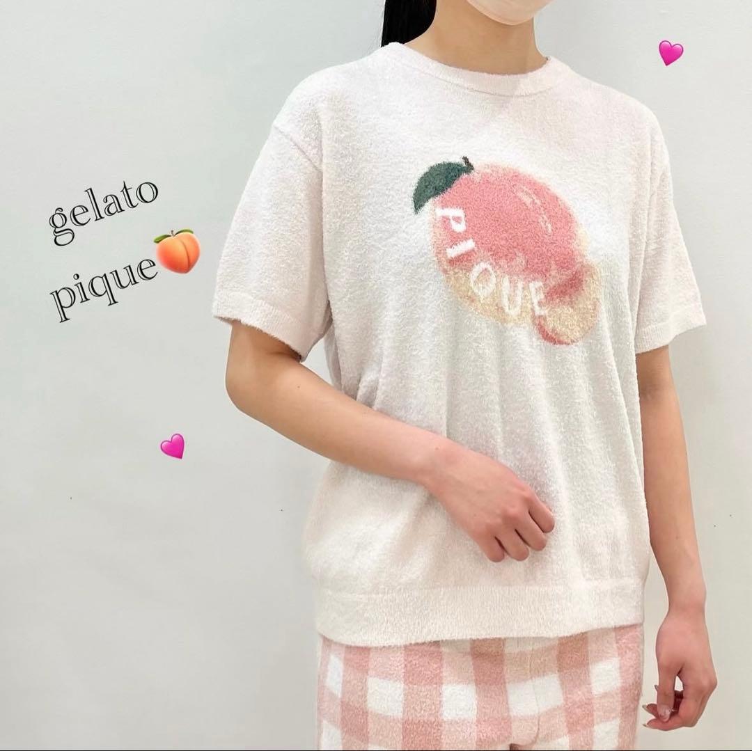 【新品未使用】ジェラピケ フルーツジャガードプルオーバー&ショートパンツセット