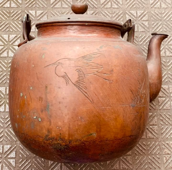 銅やかん 急須 茶道具 ポット 銅製 キッチン小物