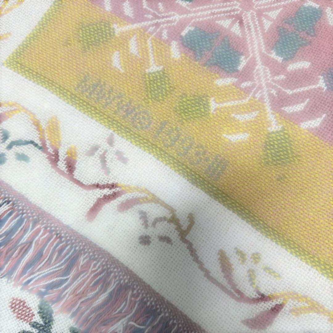 花　マルチカバー　ソファカバー　ヴィンテージラグ　170x120