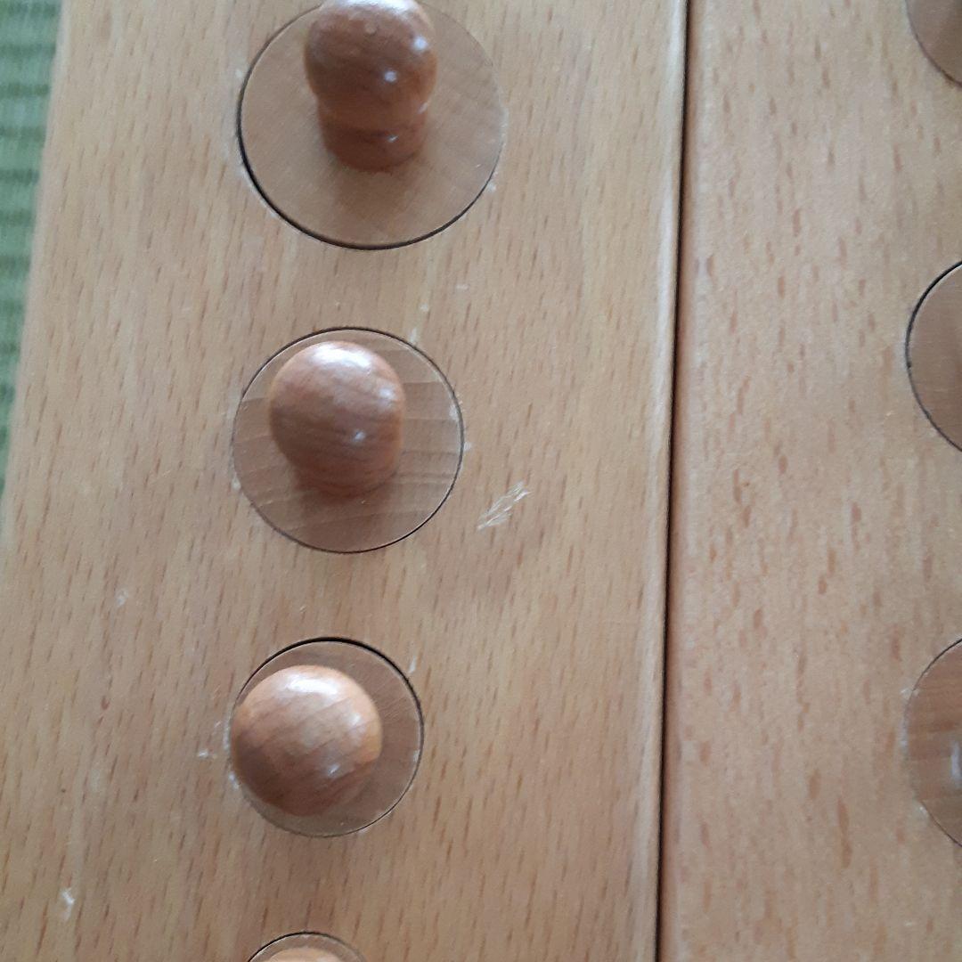 モンテッソーリ　円柱差し　大