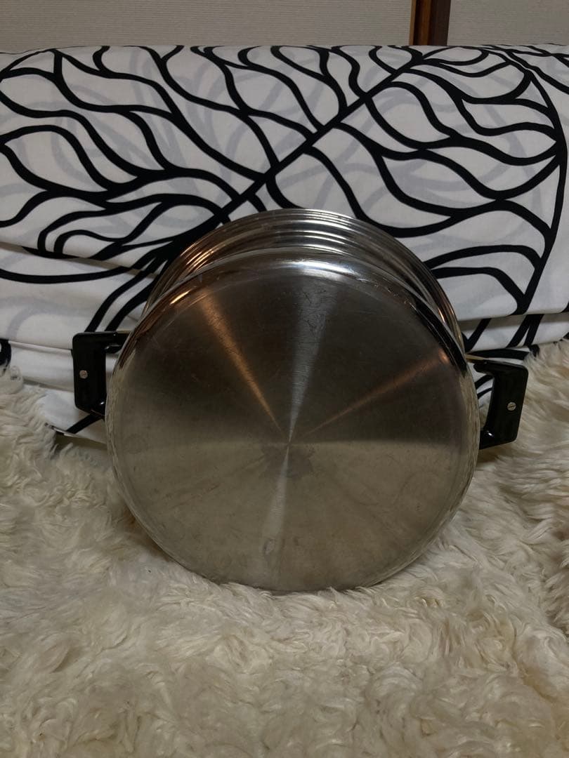 25cmタッパーウェア レインボークッカー寸胴鍋 大